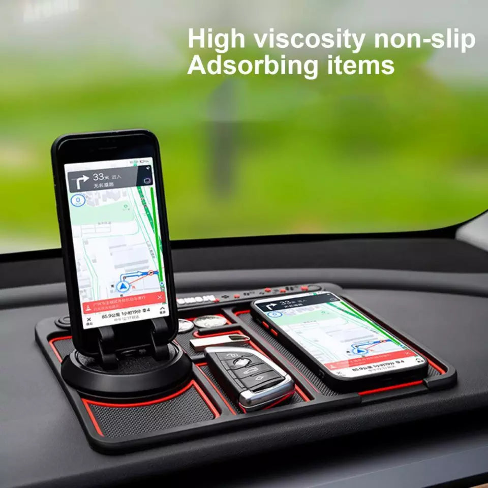 Dashboard Car Phone Holder Auto Accessories Storage Non Slip Pad