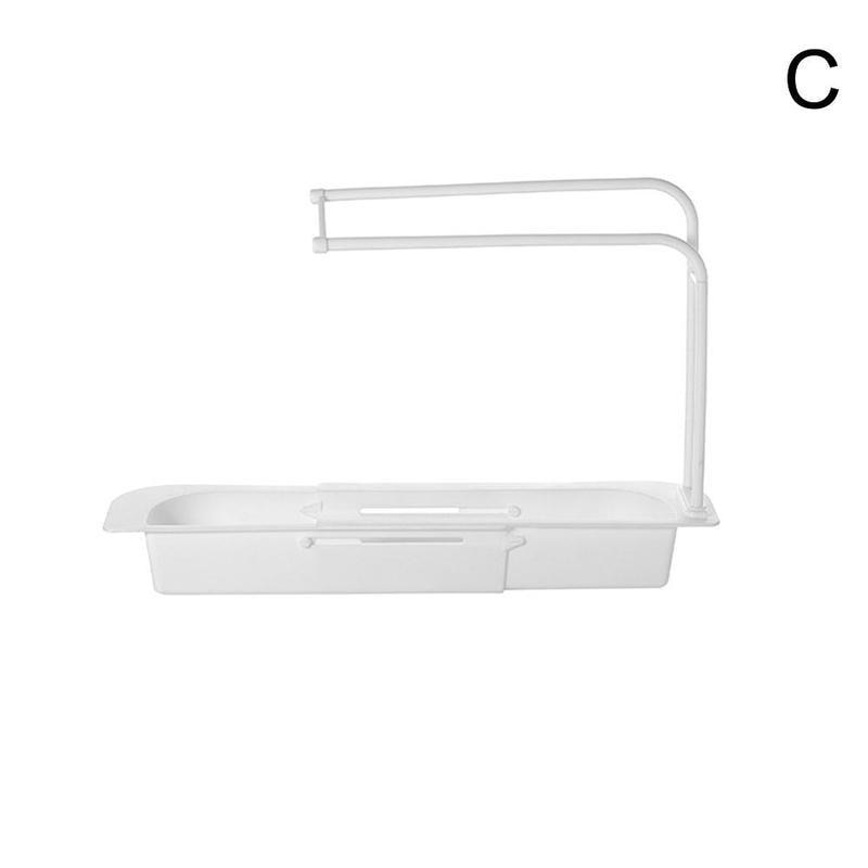 Telescopic Sink Storage Rack Kitchen