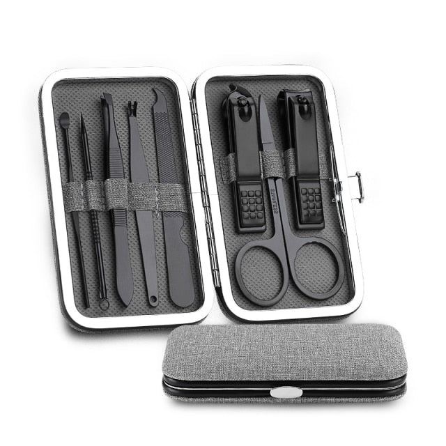Pedicure Scissor Tweezer Manicure Set Kit