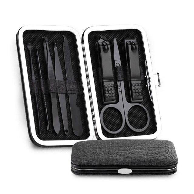 Pedicure Scissor Tweezer Manicure Set Kit
