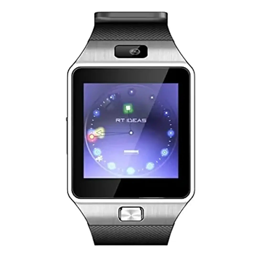 DZ09 Bluetooth Smart Watch long time sitting Compatible Smartphone, Wireless, Bluetooth, Touchscreen, and SIM Card Support, Pedometer