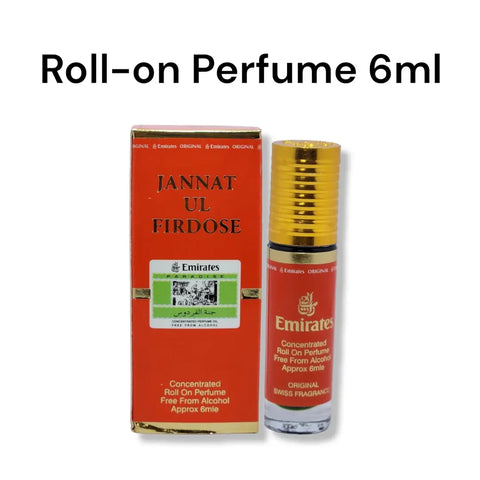 Emirate perfumes Jannatul Firdose Roll-on Perfume Free From Alcohol 6ml