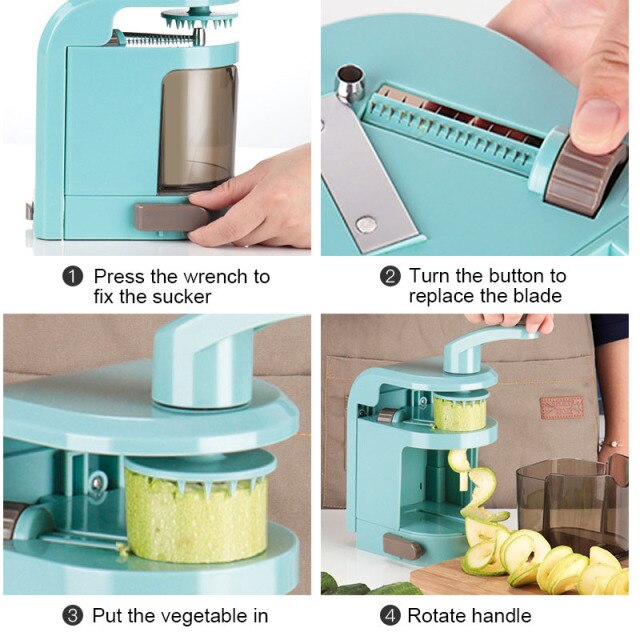 Multi-Functional  Manual Veggie Slicer