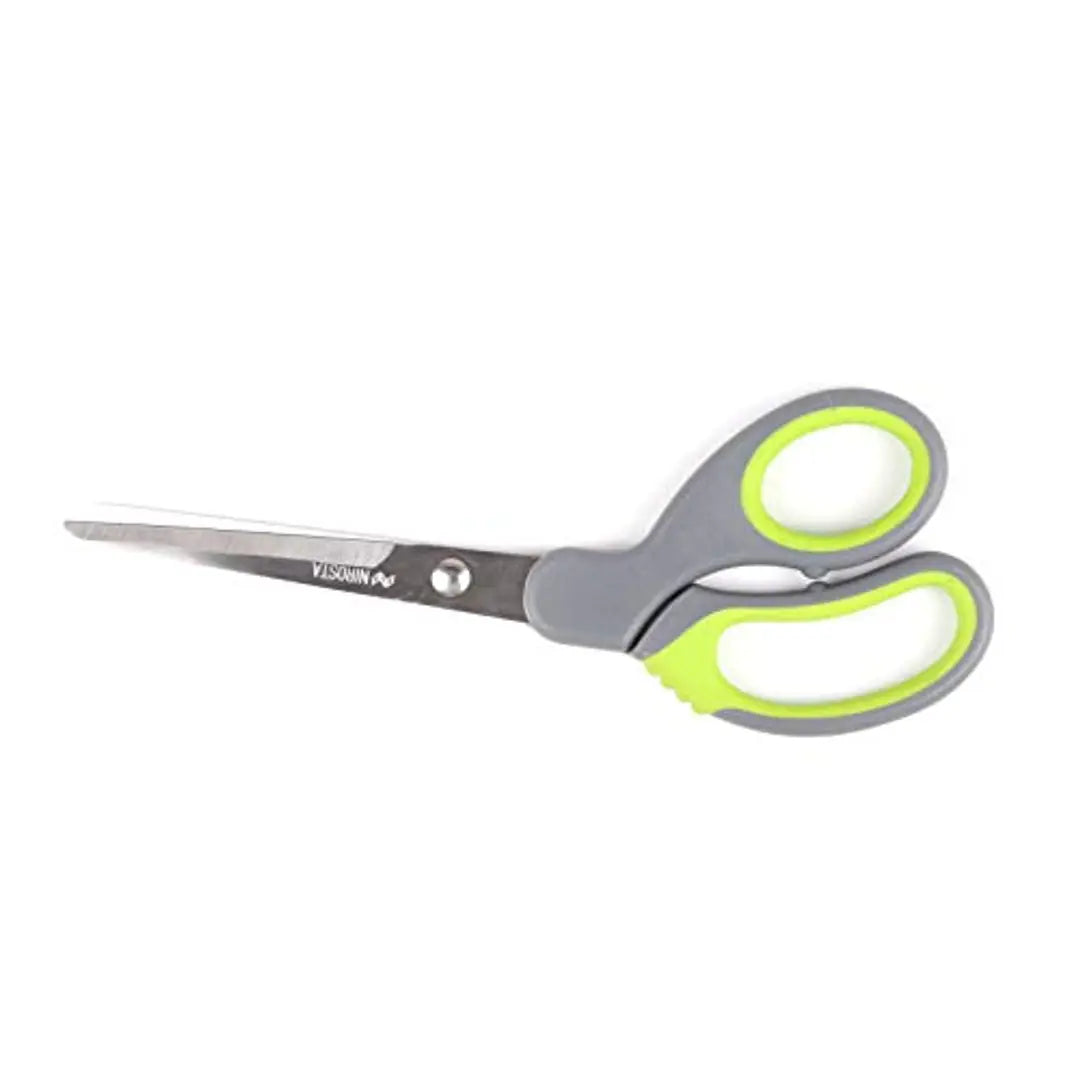 Nirosta Multipurpose Softgrip Kitchen Scissors, 19.5cm, Color Green & Grey