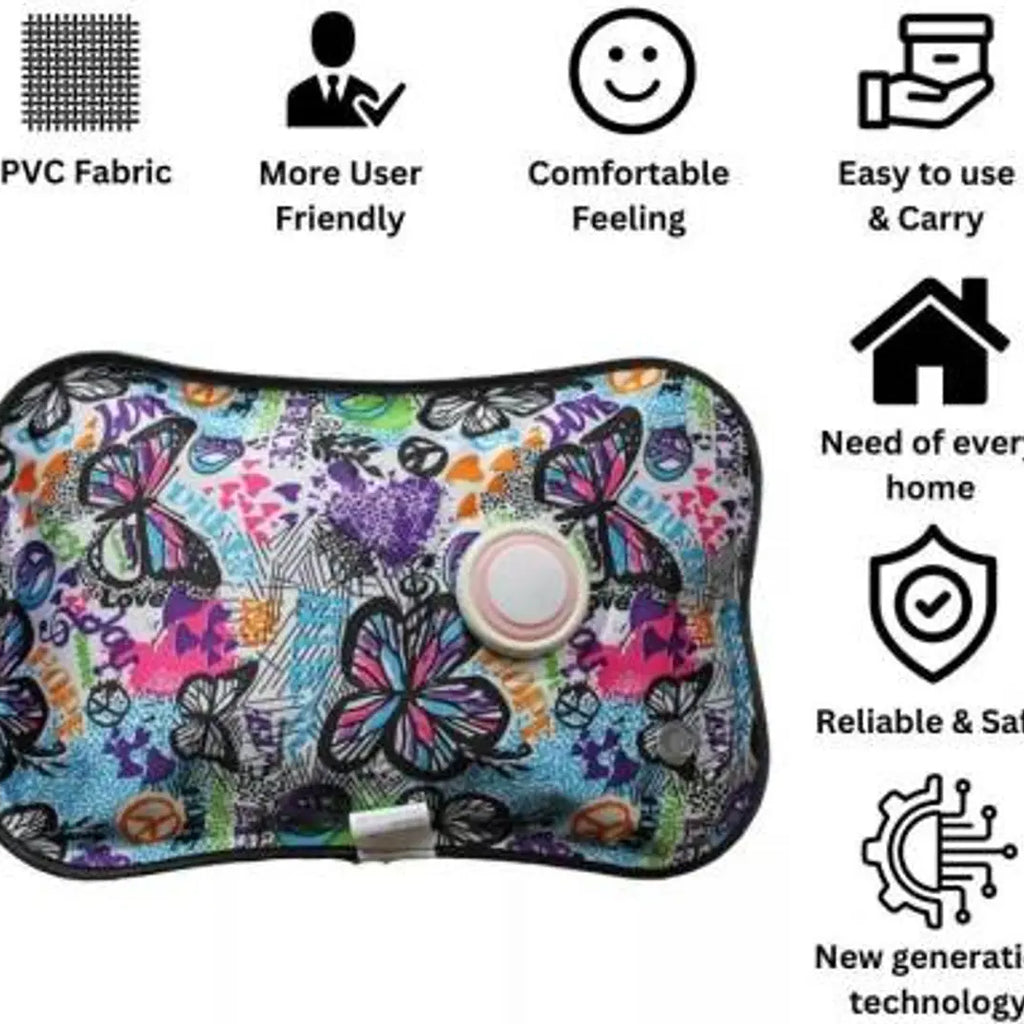 Electric Hot water Bag for Pain Relief, Muscle Pains (Empty Bag)