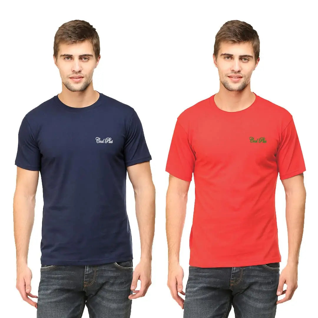 Cool Plus Men's T-Shirts Regular Fit Pack of 2