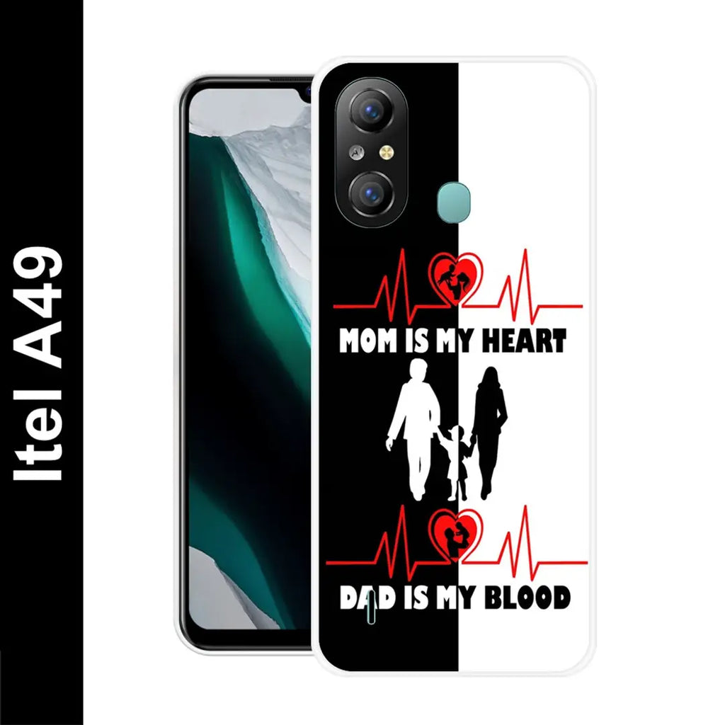 Designer Silicon Printed Mobile Covers For Intel A49