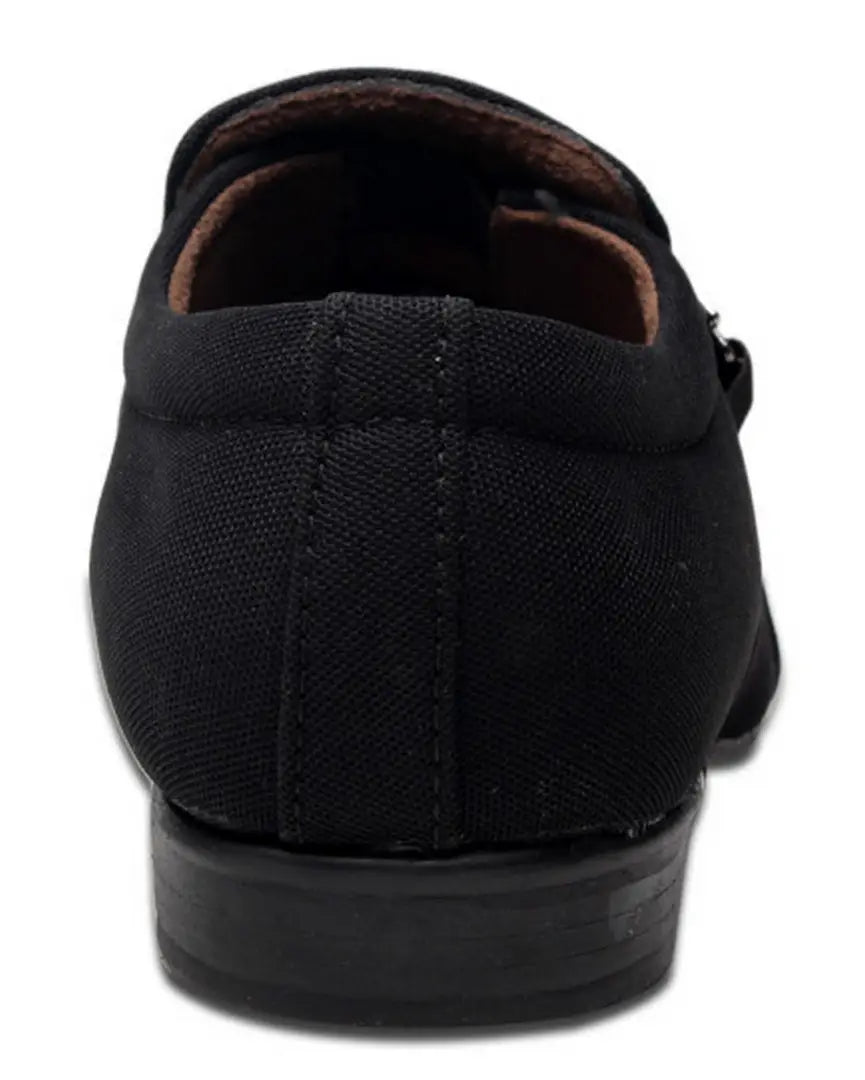 Black Canvas Casual Shoe