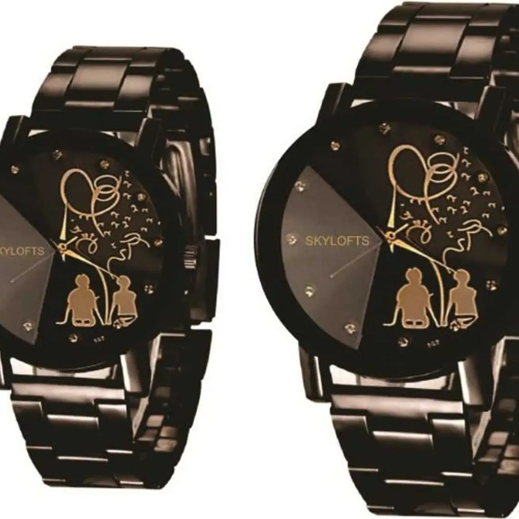 Couple Metal Watch For Men