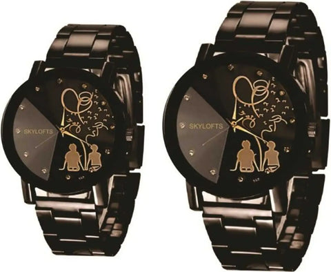Couple Metal Watch For Men