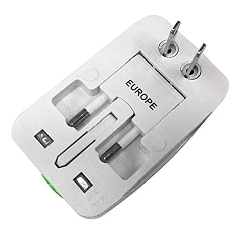 Worldwide International Universal Travel Adapter Without USB