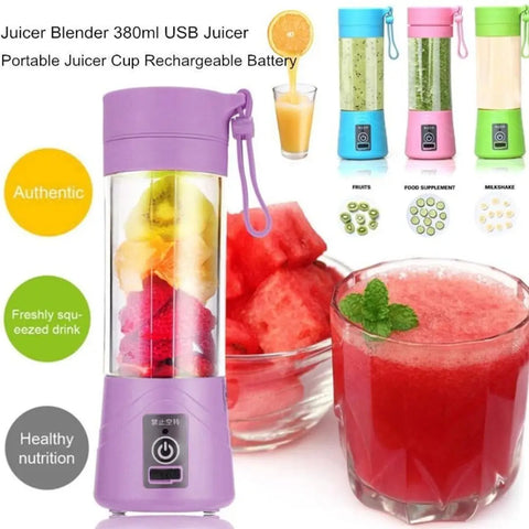 USB 4 Blade USB Juicer Blender