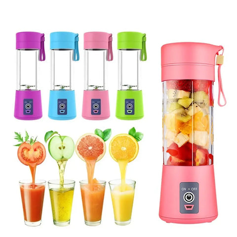 USB 4 Blade USB Juicer Blender