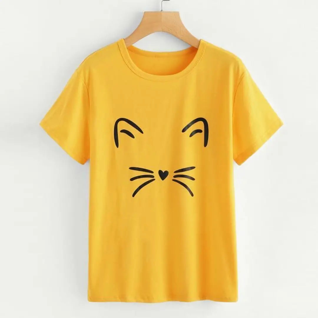 trendy printed tshirt for women's