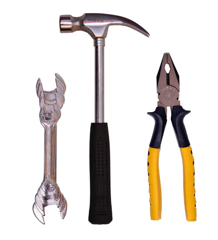Visko 805 3 Pc Home Hand Tool Kit (10 Tools).