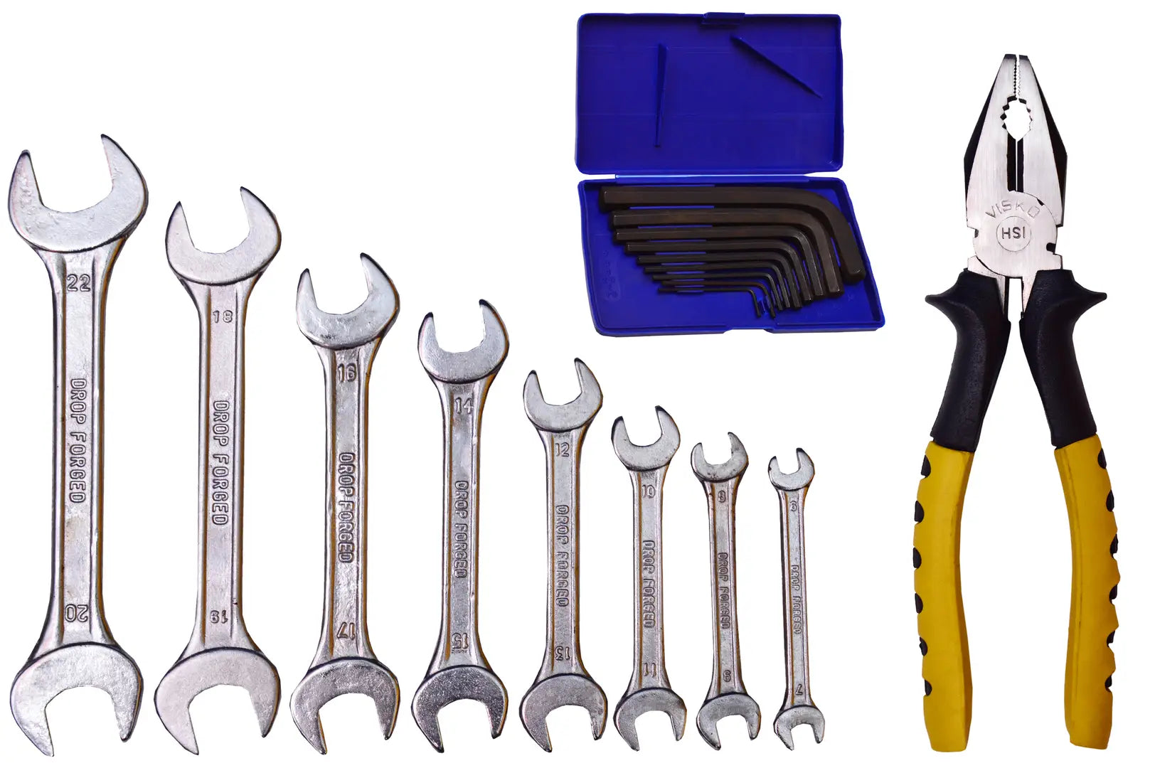Visko 808 3 Pc Home Hand Tool Kit (18 Tools).