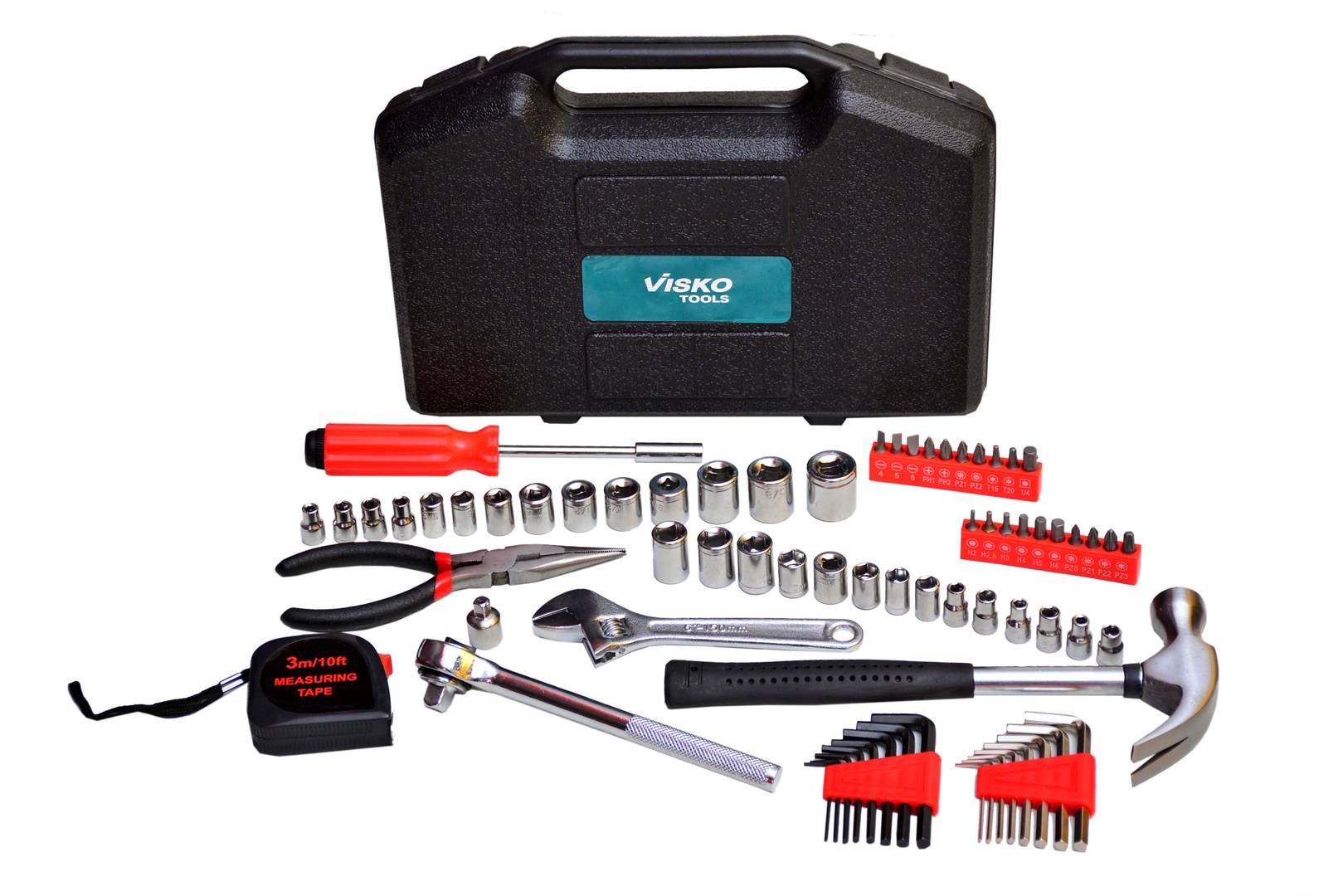 Visko ST9241 72 Pcs Hand tool Set