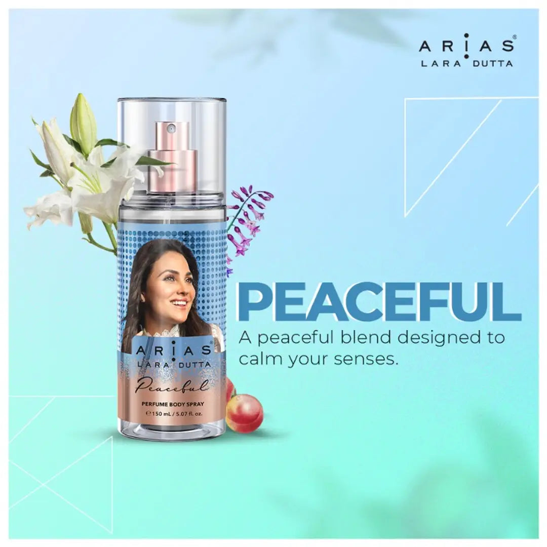 Arias By Lara Dutta Perfume Body Spray Peaceful