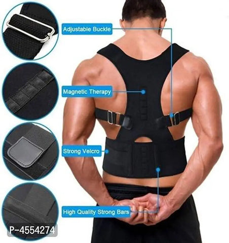 Antc#174; Magnetic Posture Corrector for Lower and Upper Back Pain