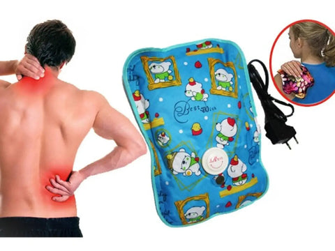 Electric Pain Relief Hot Water Bag Heating Pad   - Random Prints