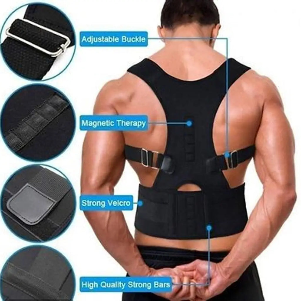 Magnetic Posture Corrector For Lower & Upper Back Pain