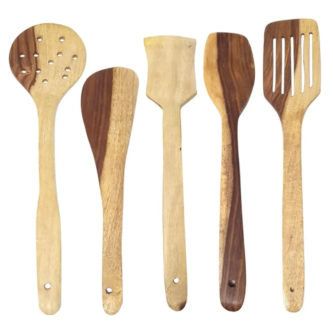 Wooden Spoon Set Of 5