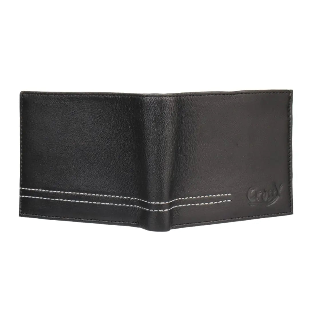 MEN'S BLACK LEATHER WALLET