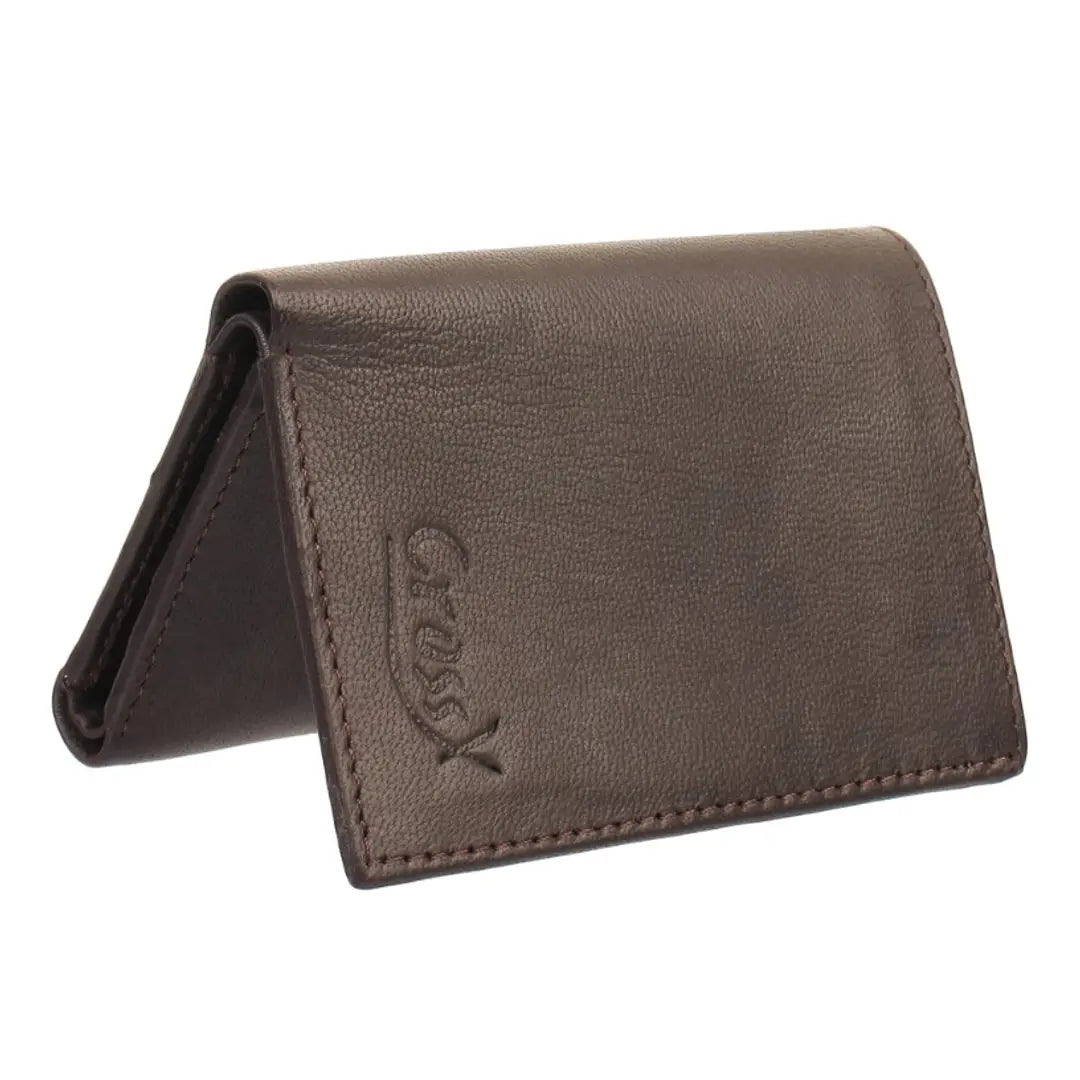 MEN'S LEATHER THREE FOLD WALLET