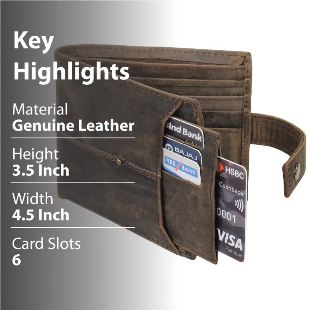 MEN'S  LEATHER WALLET