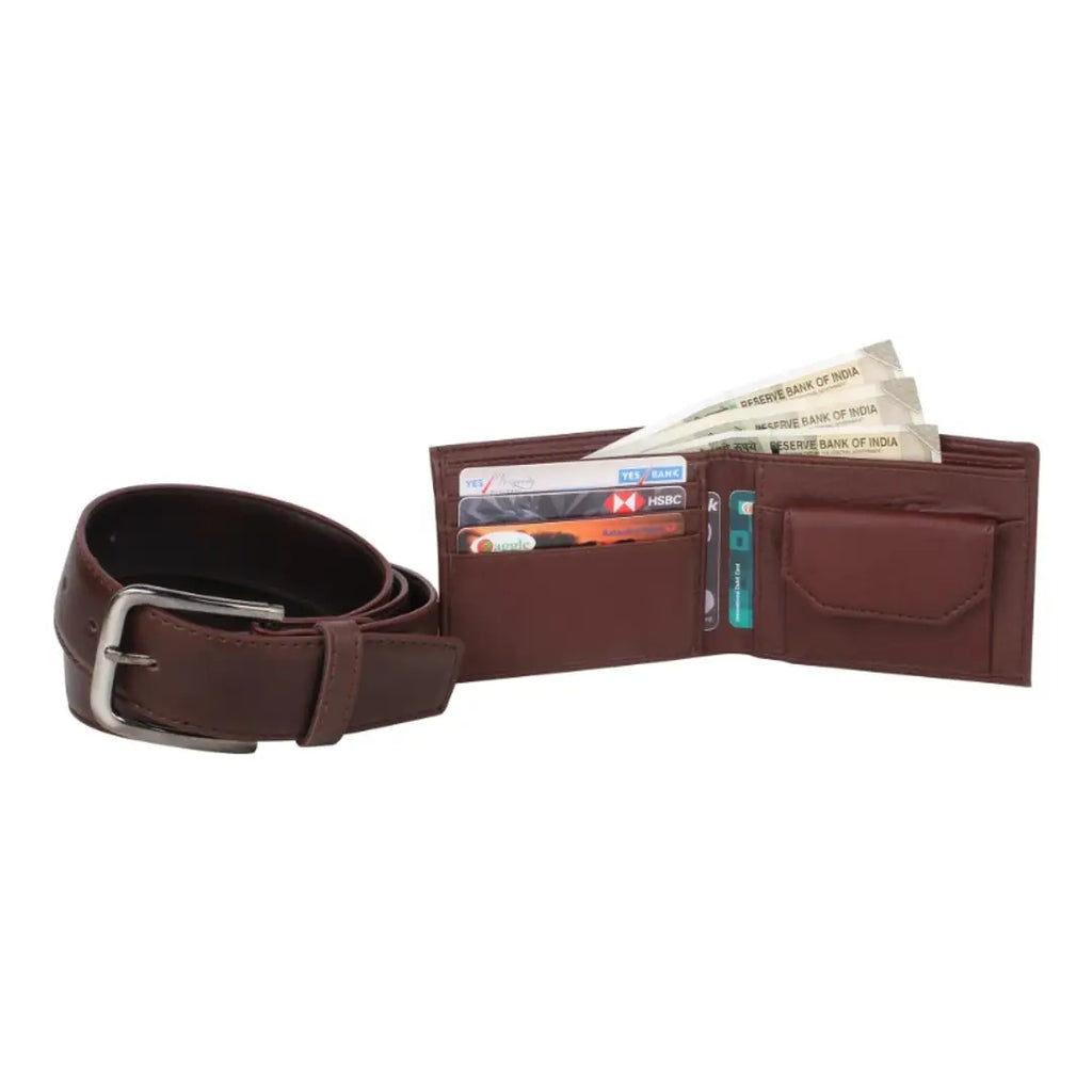 Men's Wallet & Belt Combo