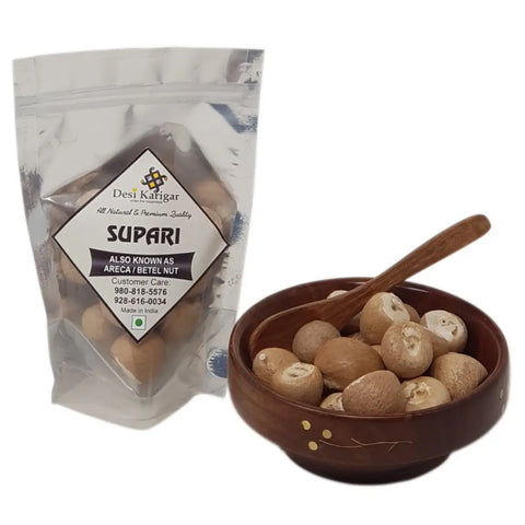 Supari Puja - Whole Areca Nut | Betel Nut | Paan Supari (500 GM)