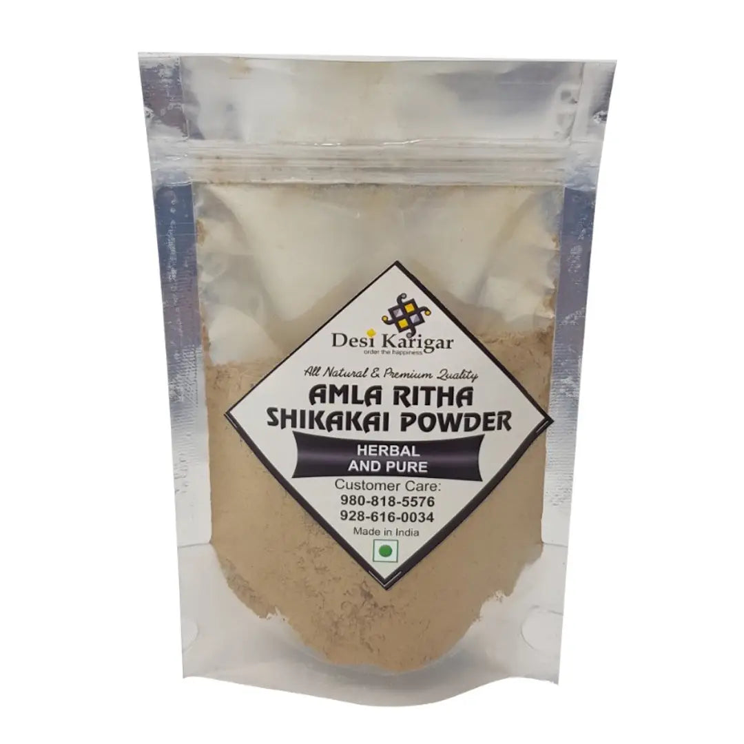 Amla Ritha Shikakai Powder For Hair (50 Gm)
