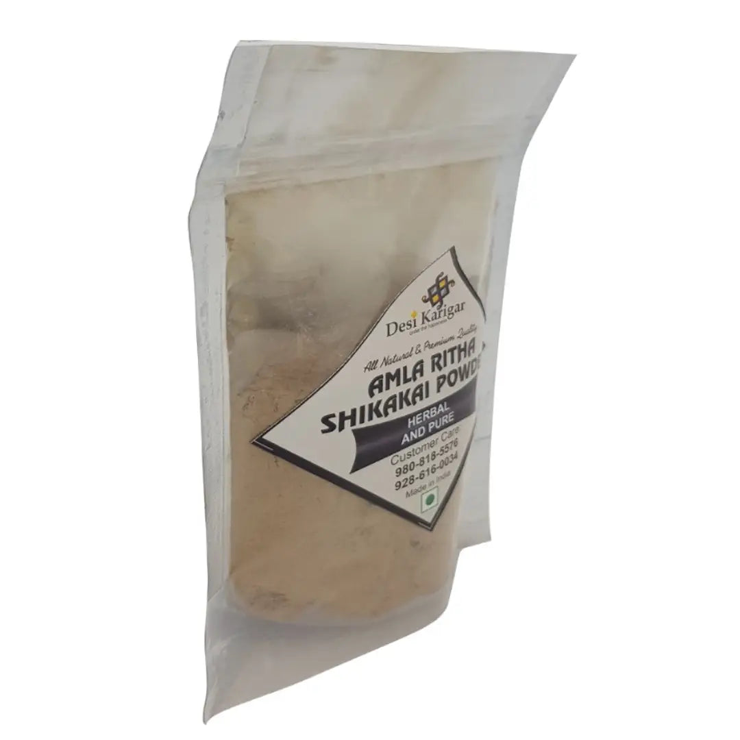 Amla Ritha Shikakai Powder For Hair (50 Gm)