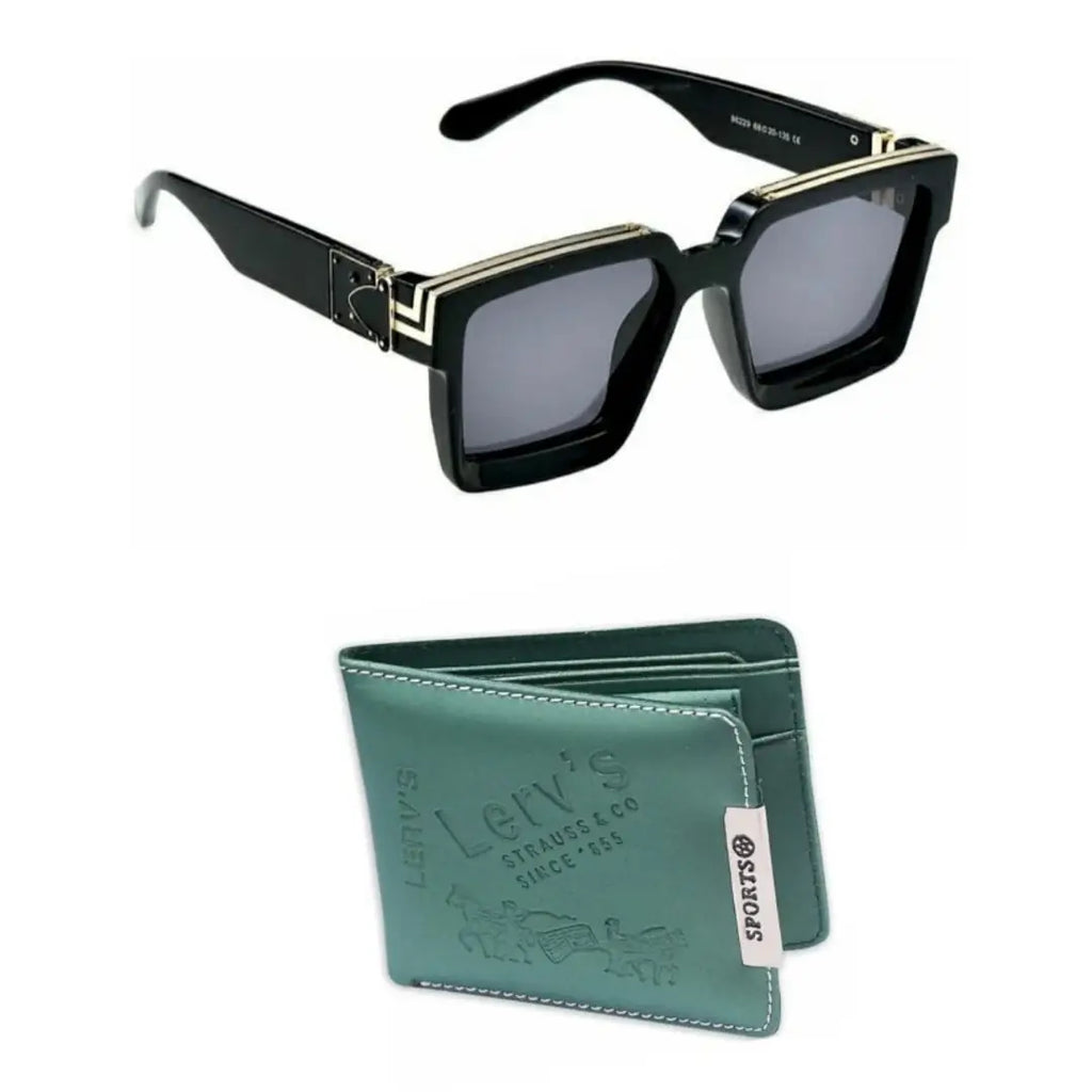 sunglass and wallet for men