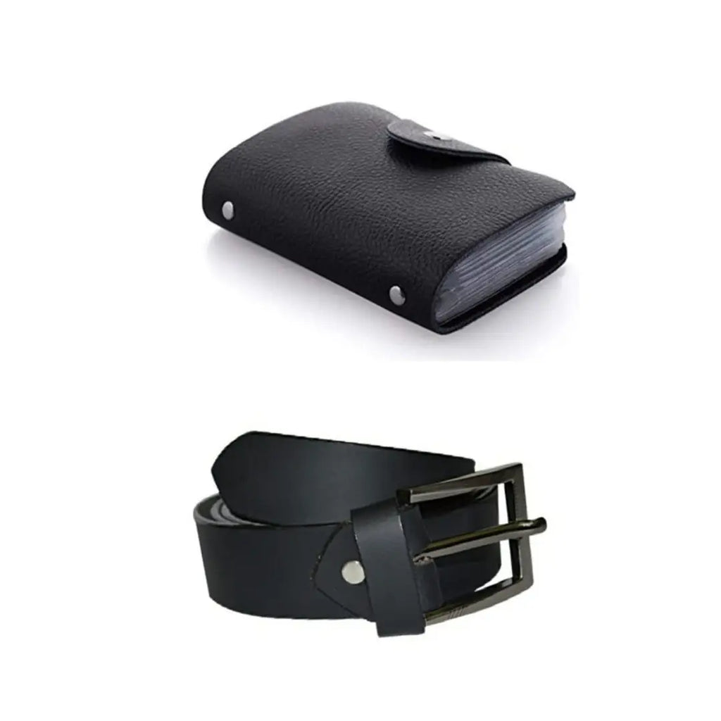 belt and wallet for men