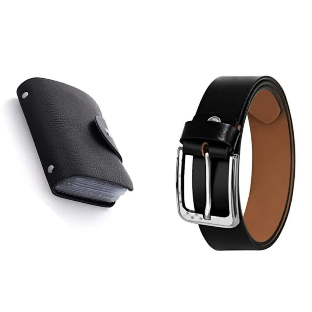 belt and wallet for men