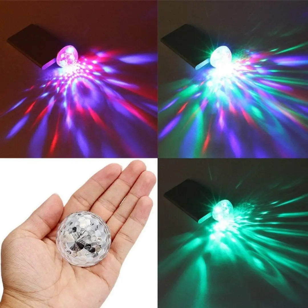 USB Mini DJ Party Light Disco Bulb LED Small Magic Ball Lamp  - 01 Piece