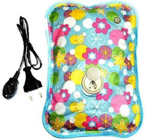 Hot Water bag Hot Water Pillow Heating Pad For Body Pain Muscle(Multicolor) Hot Water Bag 1 L Hot Water Bag  (Multicolor)