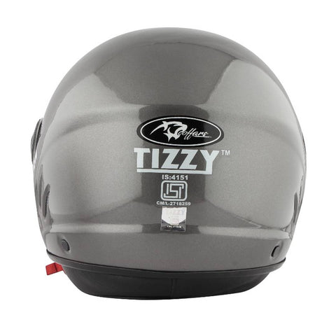 Half Face Helmet With Plain Visor Bike Riding Helmets For Men and Women Bike and Scooty Riding Motorbike