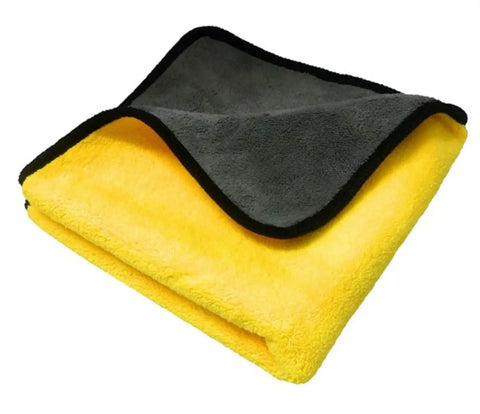 Daily Fest Microfiber Cloth For Car Cleaning And Decoration | Dual Sided, Thick Plush Microfiber Towels Lint Free, 800 GSM, 40 cm x 40 cm
