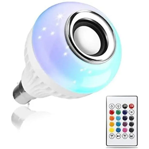 Smart LED Bulb with Fully Remote Controlled Music Light Bulb with 4.2 Bluetooth Speaker