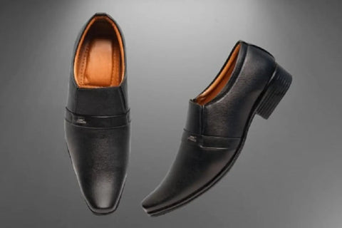 Black Shoes, Formal Shoes, Official Shoes for Men By -Auras Shoes