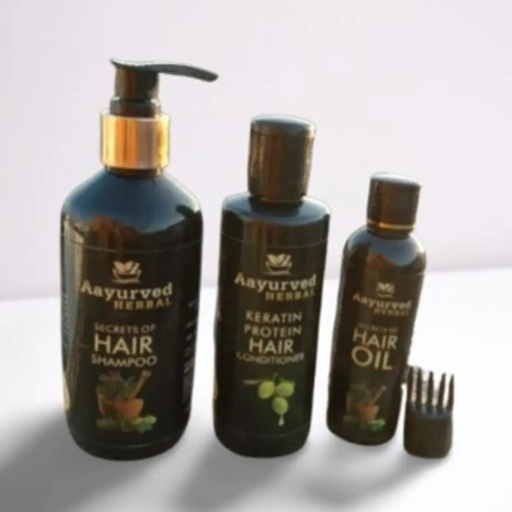 HAIR OIL , SHAMPOO AND CONDITIONER HERBAL , Shine Silky Shine Natural