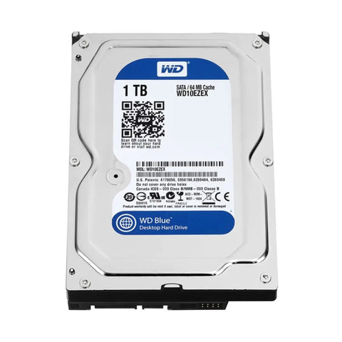 Western Digital 1TB WD Blue PC Hard Drive - 7200 RPM Class, SATA 6 Gb/s, 256 MB Cache, 3.5
