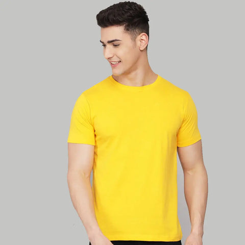 Yellow Neck T-Shirt