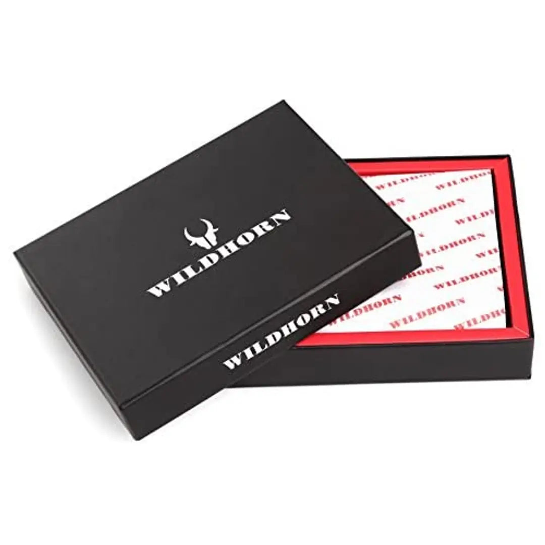WildHorn WH403GW Blue Men's Wallet