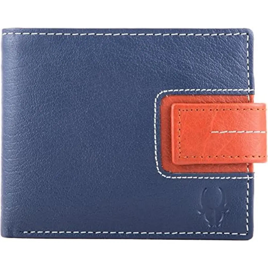 WildHorn WH403GW Blue Men's Wallet