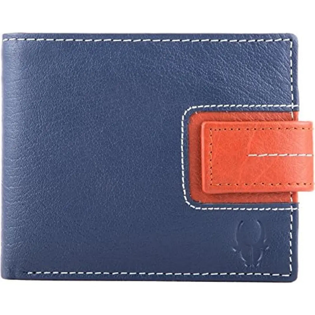 WildHorn WH403GW Blue Men's Wallet