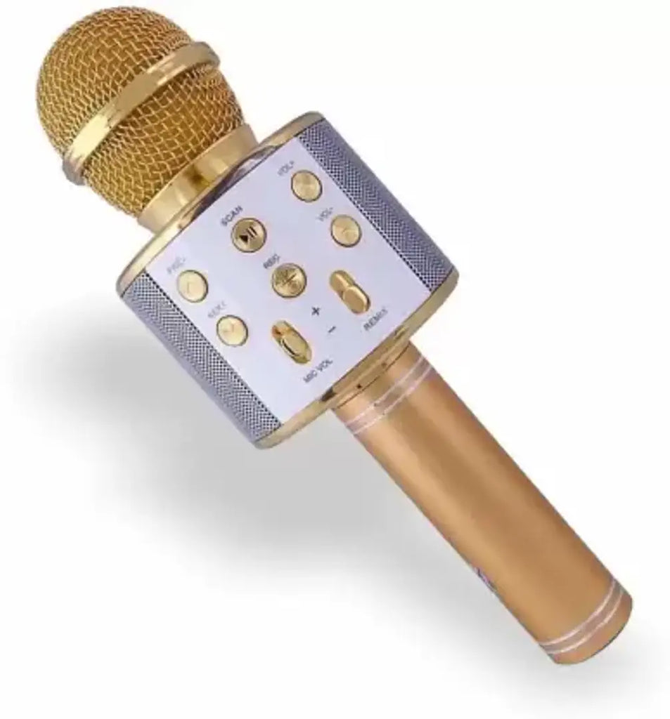 Wireless Karaoke mic/mike/microphone  inbuilt Bluetooth Speaker, Recorder | For Smart phones Laptop Tablet | Birthday, Diwali, Kids, Party, Gift .