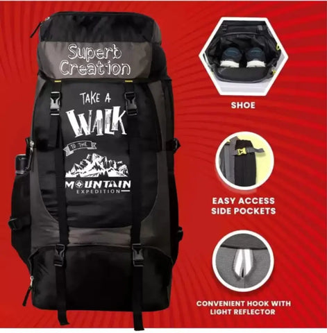 Travel bag trekking bag backpack mountaineering bag Rucksack - 65 L